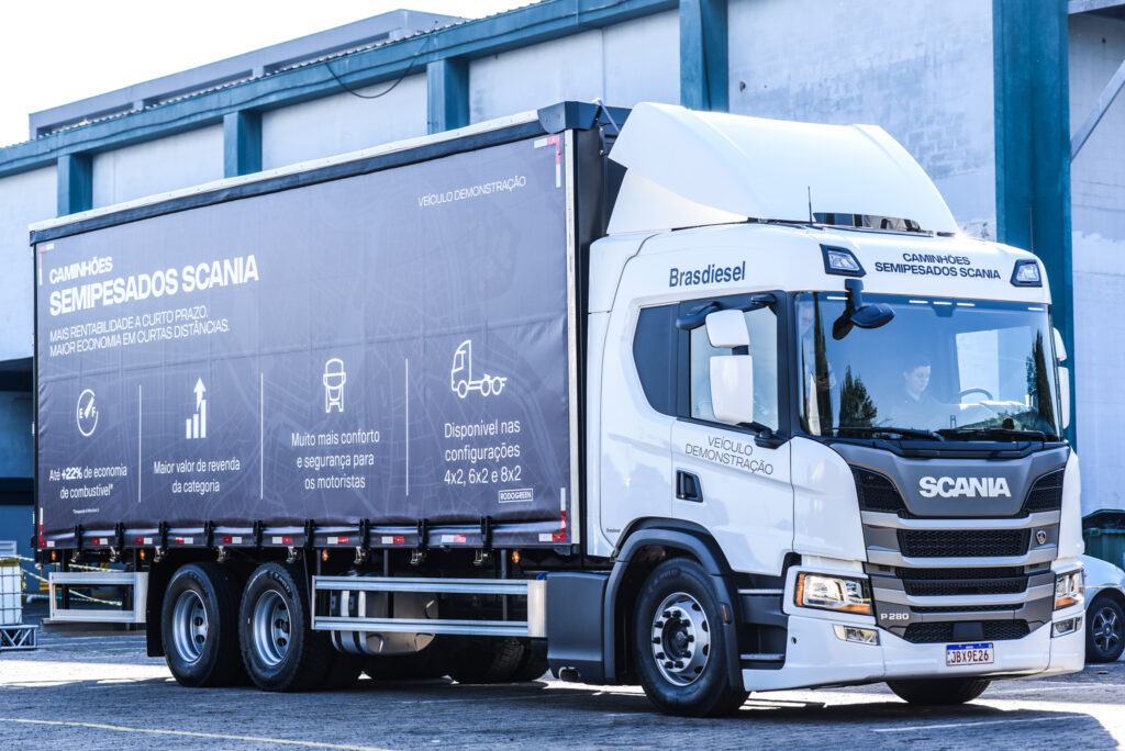 Nova geração de caminhões da Scania trazem 12% de economia de diesel -  Newtrade